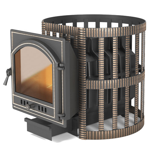 Печь для бани Везувий Легенда Ретро Ковка 24 (205)